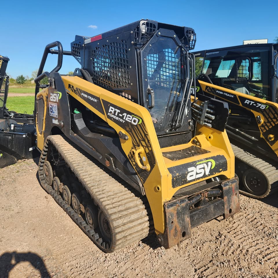 2018 ASV RT120 Forestry with New Tracks-image