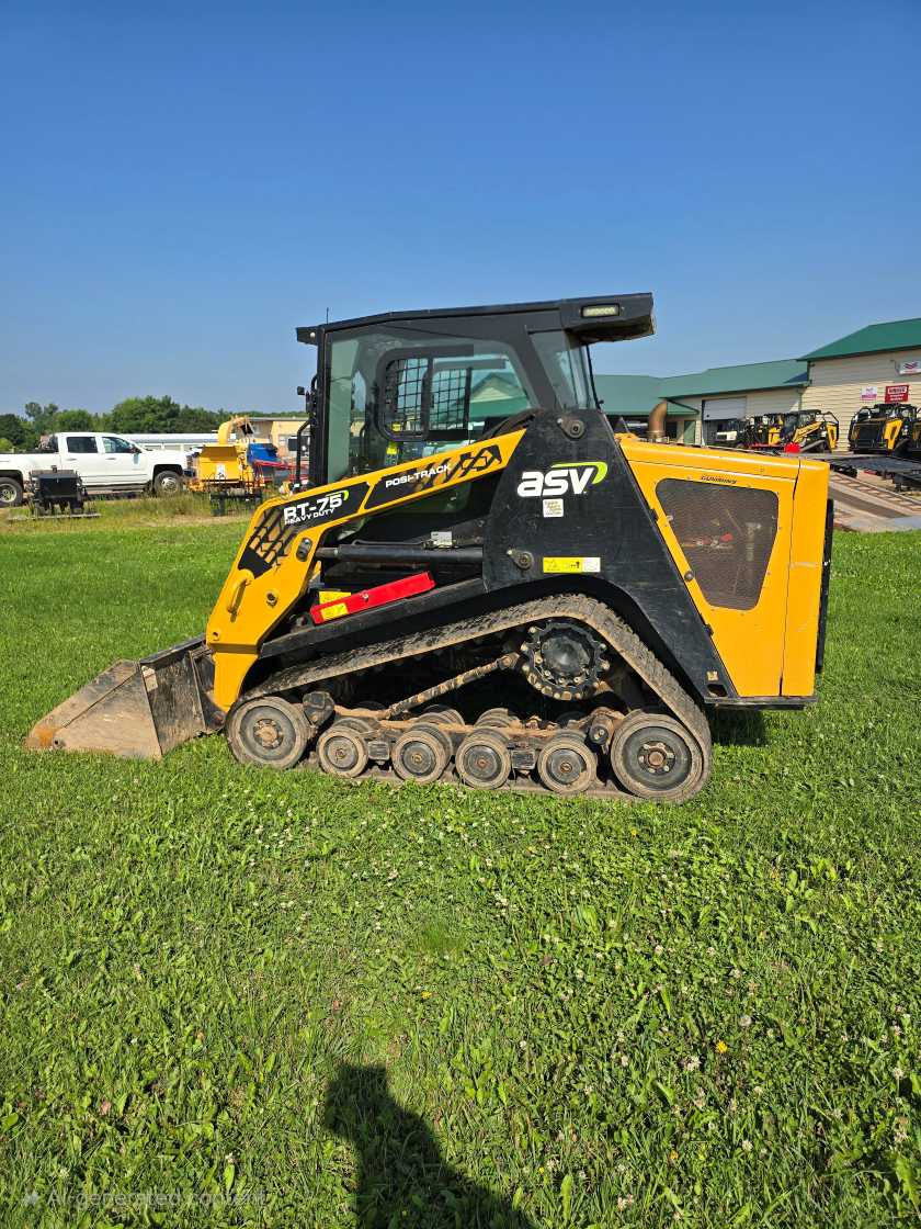2022 ASV RT75HD Compact Track Loader w/ Bucket-image